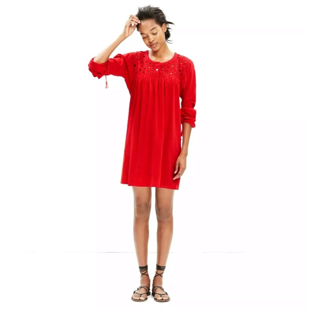 Madewell Eyelet Daybreak Dress